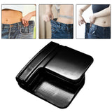 Maxbell 6xPants Clips for Waist Adjustable Pants Waist Clip Metal Pant Waist Tightener Black