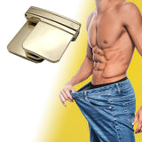 Maxbell 2xPants Clips for Waist Adjustable Pants Waist Clip Metal Pant Waist Tightener Golden
