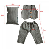 Maxbell Baby of Pillow Vest Pants Baby Photography Props for Holidays Party Birthday