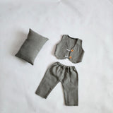 Maxbell Baby of Pillow Vest Pants Baby Photography Props for Holidays Party Birthday