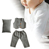 Maxbell Baby of Pillow Vest Pants Baby Photography Props for Holidays Party Birthday