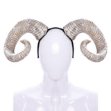Maxbell 4xDevil Horns Hair Band Headband for Halloween Carnival Party Decoration