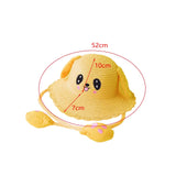 Maxbell Sun Hat Foldable Beach Panama Cap Outdoor for 3-10 Years Old Girls Baby Caps yellow