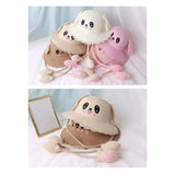 Maxbell Sun Hat Foldable Beach Panama Cap Outdoor for 3-10 Years Old Girls Baby Caps yellow