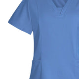 Maxbell 2xNurse Work Clothing Nursing Uniform Top and Pants Scrub Set Jogging Pant