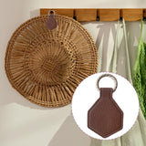 Maxbell 6xMagnetic Hat Clip for Cap Clip Clip on Holder for Towel Luggage Women Brown