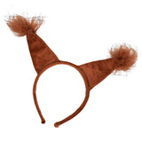 Maxbell 2xAnimal Tail Costume Kit Cosplay Hairband for Carnival Halloween Masquerade