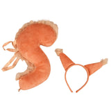 Maxbell 3xAnimal Tail Costume Kit Cosplay Hairband for Carnival Halloween Masquerade