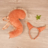 Maxbell 6xAnimal Tail Costume Kit Cosplay Hairband for Carnival Halloween Masquerade