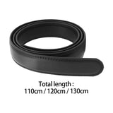 Maxbell 2xAutomatic Belt without Buckle Waist Belt for Suit Pants Everyday Wear
