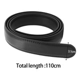 Maxbell 4xAutomatic Belt without Buckle Waist Belt for Suit Pants Everyday Wear