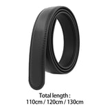 Maxbell 4xAutomatic Belt without Buckle Waist Belt for Suit Pants Everyday Wear
