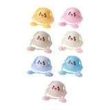Maxbell Kids Sun Hat Cute Rabbit Hat Breathable Summer Beach Cap Children Bucket Cap Yellow