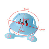Maxbell Kids Sun Hat Cute Rabbit Hat Breathable Summer Beach Cap Children Bucket Cap Blue