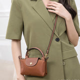 Maxbell 5xPurse Strap for Handbag Durable PU Leather Bag Strap Stylish Crossbody Strap Brown