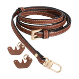 Maxbell 5xPurse Strap for Handbag Durable PU Leather Bag Strap Stylish Crossbody Strap Brown