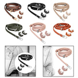 Maxbell 4xPurse Strap for Handbag Durable PU Leather Bag Strap Stylish Crossbody Strap Brown