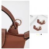 Maxbell 3xPurse Strap for Handbag Durable Bag Shoulder Strap for Clutches Purse Making Black