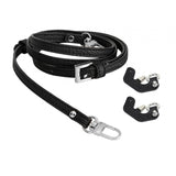 Maxbell 4xPurse Strap for Handbag Durable Bag Shoulder Strap for Clutches Purse Making Black