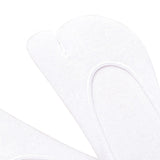 Maxbell 2xWomen 2 Toe Flip Flop Socks Women No Show Toe Socks for Loafer Shoes Sneaker White
