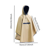 Maxbell Kids Rain Poncho Waterproof Hoodie Poncho for Girls Boys Unisex Kids Fishing Blue M
