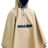 Maxbell Kids Rain Poncho Waterproof Hoodie Poncho for Girls Boys Unisex Kids Fishing Khaki L