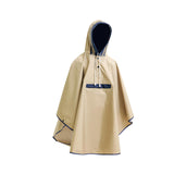 Maxbell Kids Rain Poncho Waterproof Hoodie Poncho for Girls Boys Unisex Kids Fishing Khaki XL