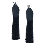 Maxbell 2xLong Opera Party Gloves Party 1920S Gloves for Women Wedding Cosplay Black