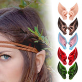 Maxbell 5xElf Ears Halloween Carnival Dress up Costume Party Props Masquerade Fake Ear Beige