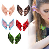 Maxbell 3xElf Ears Halloween Carnival Dress up Costume Party Props Masquerade Fake Ear Beige