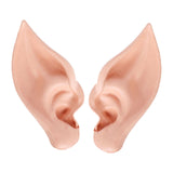 Maxbell 2xElf Ears Halloween Carnival Dress up Costume Party Props Masquerade Fake Ear Beige