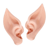 Maxbell 4xElf Ears Halloween Carnival Dress up Costume Party Props Masquerade Fake Ear Beige