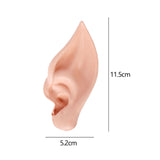 Maxbell 2xElf Ears Halloween Carnival Dress up Costume Party Props Masquerade Fake Ear Beige