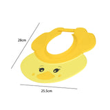 Maxbell Cute Little Duck Kid Shower Cap Comfortable with Ear Protection Shampoo Hat Yellow