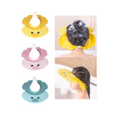 Maxbell Cute Little Duck Kid Shower Cap Comfortable with Ear Protection Shampoo Hat Yellow