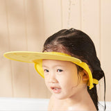 Maxbell Cute Little Duck Kid Shower Cap Comfortable with Ear Protection Shampoo Hat Yellow