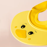 Maxbell Cute Little Duck Kid Shower Cap Comfortable with Ear Protection Shampoo Hat Yellow