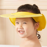 Maxbell Cute Little Duck Kid Shower Cap Comfortable with Ear Protection Shampoo Hat Yellow