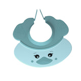 Maxbell Cute Little Duck Kid Shower Cap Comfortable with Ear Protection Shampoo Hat Blue