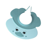 Maxbell Cute Little Duck Kid Shower Cap Comfortable with Ear Protection Shampoo Hat Blue