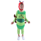 Maxbell 2xKids Caterpillar Costume Cosplay Costume Cute Clothing for Stage Performance S