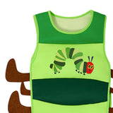 Maxbell 2xKids Caterpillar Costume Cosplay Costume Cute Clothing for Stage Performance S