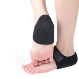 Maxbell Maxbell Heel Protectors Comfortable Heel Cover Heel Cushion Pad Adjustable Heel Pads S Black