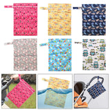 Maxbell Baby Nappy Bag Stroller Storage Bag Water Resistant Diaper Pouch for Daycare Pink