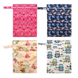 Maxbell Baby Nappy Bag Stroller Storage Bag Water Resistant Diaper Pouch for Daycare Pink