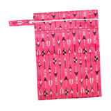 Maxbell Baby Nappy Bag Stroller Storage Bag Water Resistant Diaper Pouch for Daycare Pink