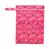 Maxbell Baby Nappy Bag Stroller Storage Bag Water Resistant Diaper Pouch for Daycare Pink