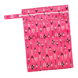 Maxbell Baby Nappy Bag Stroller Storage Bag Water Resistant Diaper Pouch for Daycare Pink