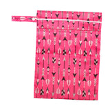 Maxbell Baby Nappy Bag Stroller Storage Bag Water Resistant Diaper Pouch for Daycare Pink