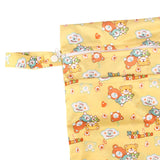 Maxbell Baby Nappy Bag Stroller Storage Bag Water Resistant Diaper Pouch for Daycare Yellow